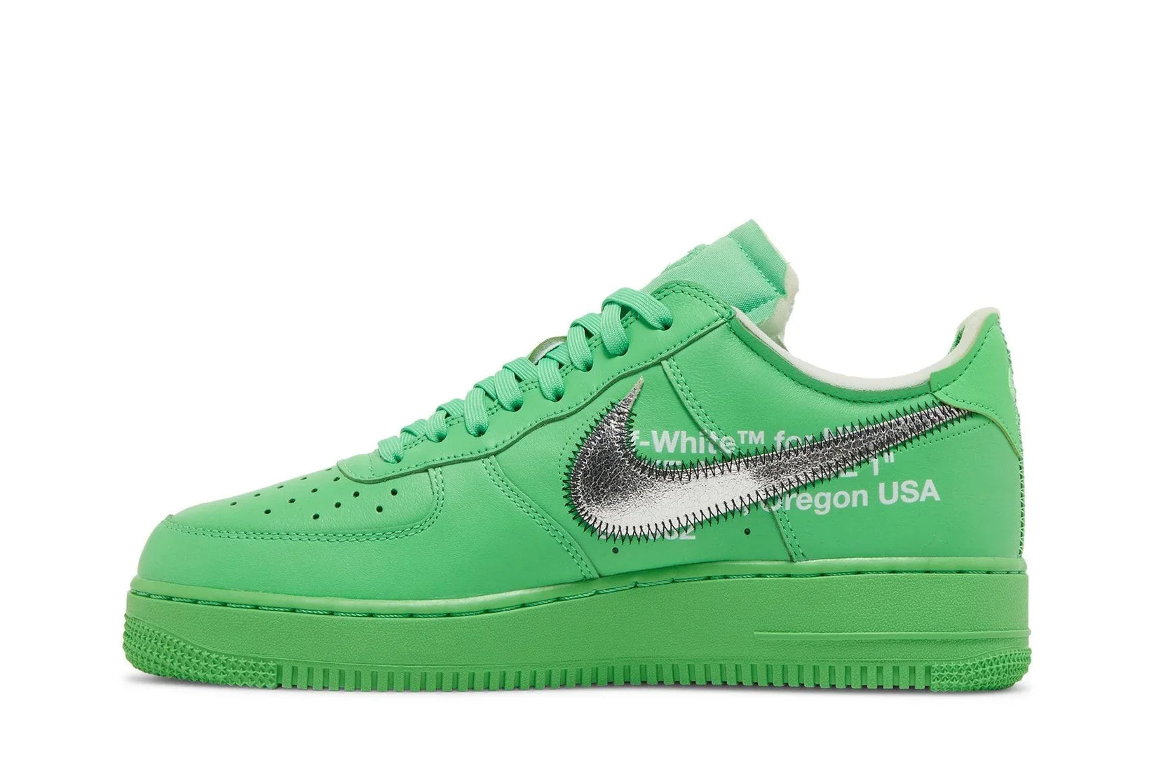 Off-White x Nike Air Force 1 Low Green Brooklyn Verde - 44SHOES