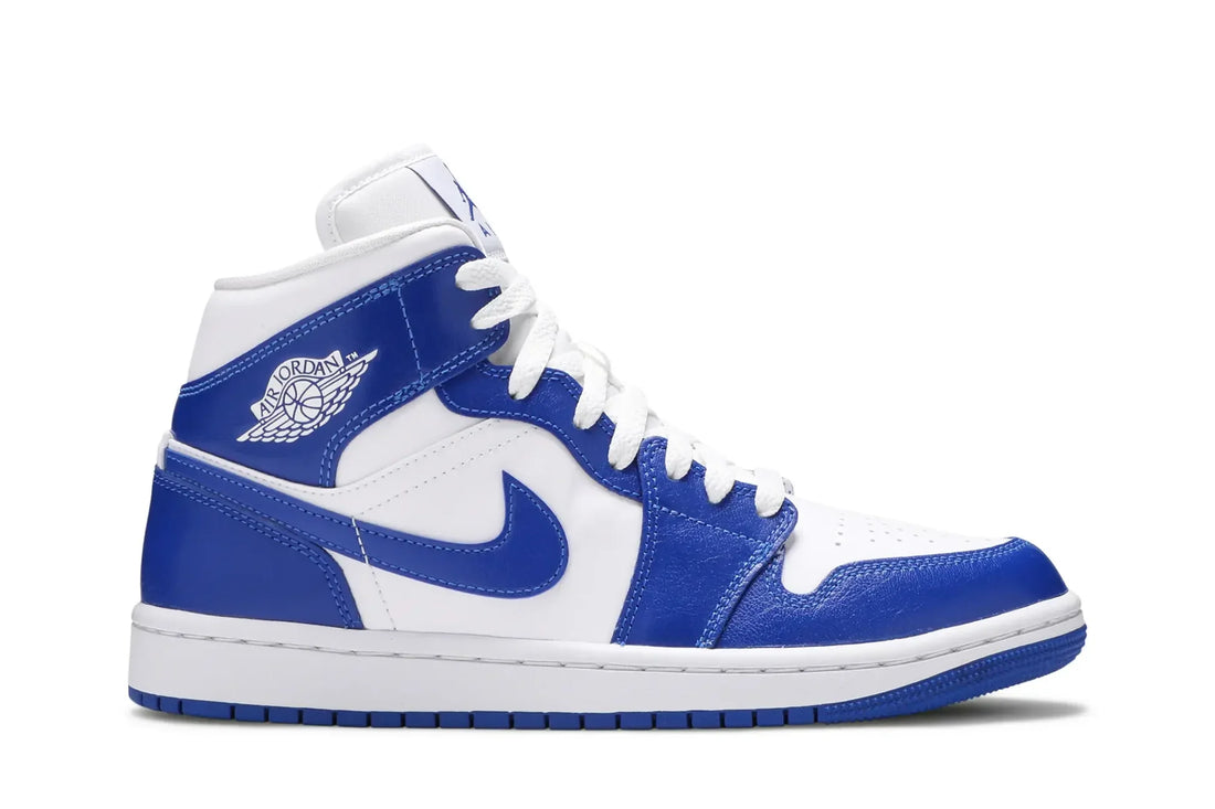 Nike Air Jordan 1 Mid Kentucky Blue Azul - 44SHOES