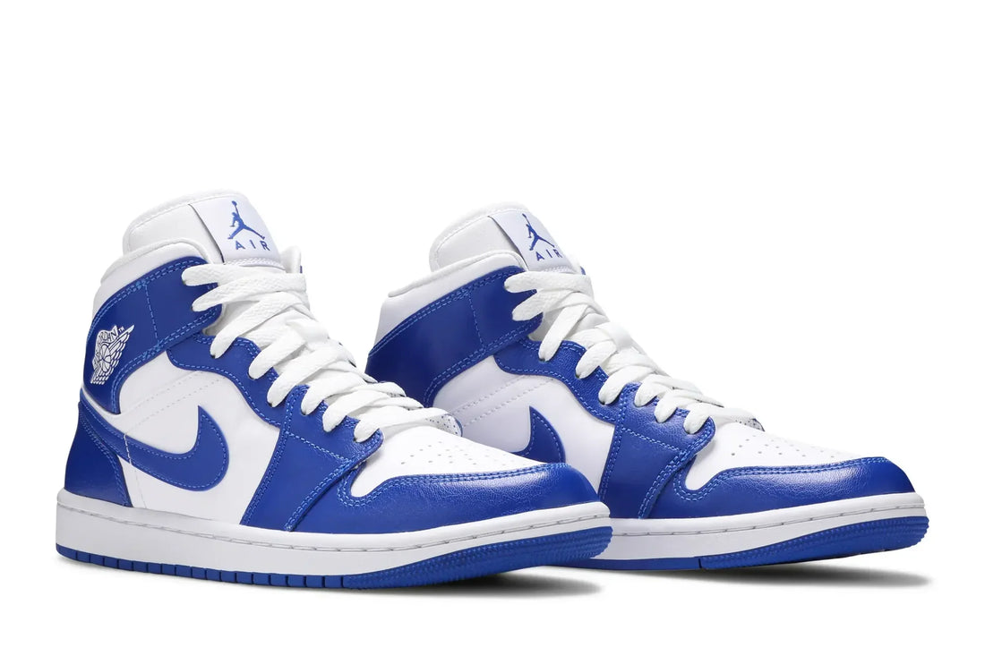 Nike Air Jordan 1 Mid Kentucky Blue Azul - 44SHOES