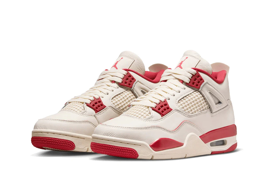 Nike Air Jordan 4 Retro Valentine's Day Sierra Red Vermelho - 44SHOES