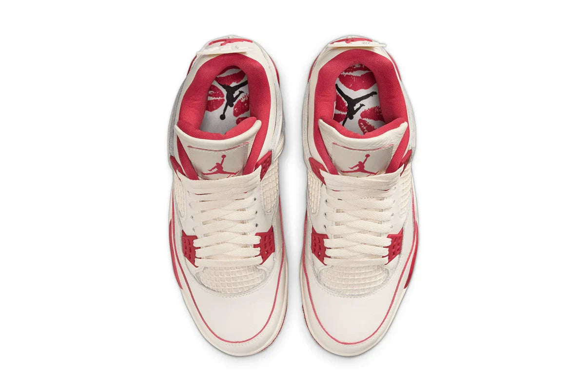 Nike Air Jordan 4 Retro Valentine's Day Sierra Red Vermelho - 44SHOES