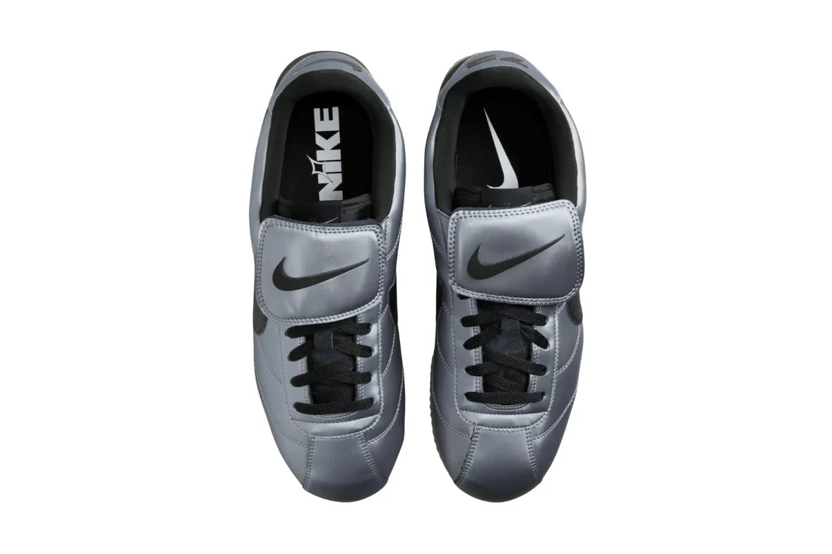 Nike Cortez SE Tiempo Pack Metallic Cool Grey Cinza - 44SHOES