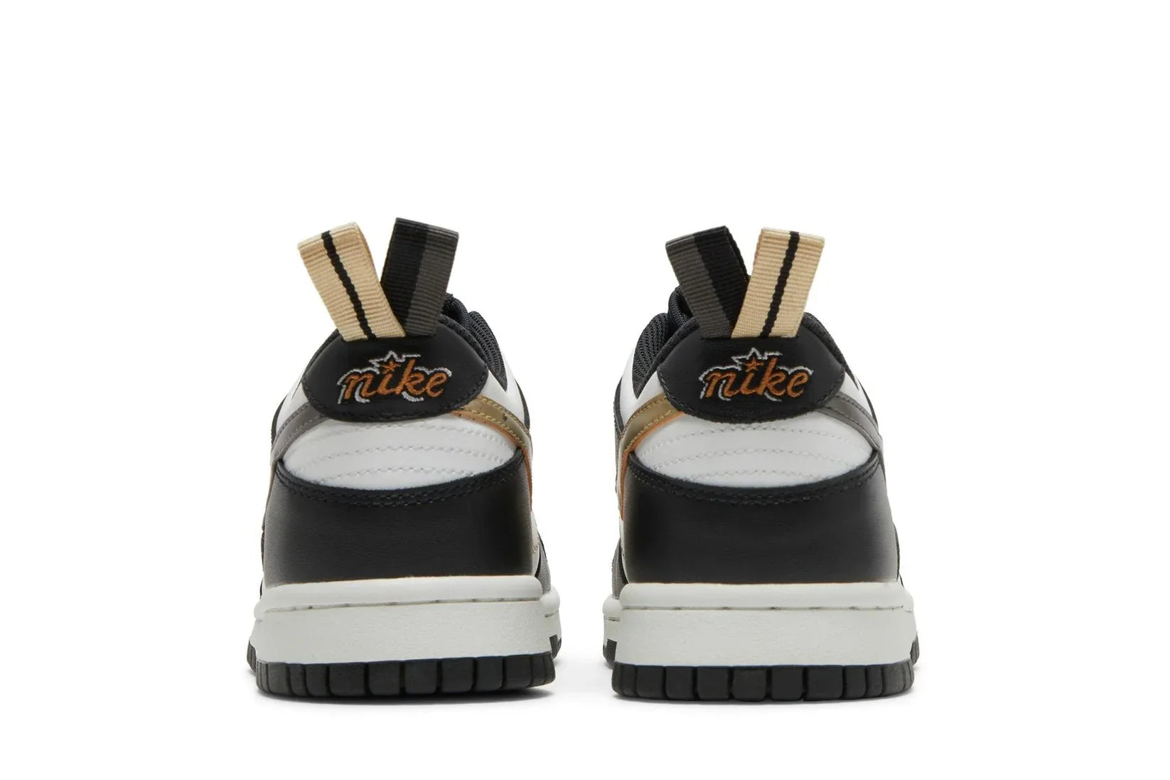 Nike Dunk Low GS Black/White Metallic Preto - 44SHOES