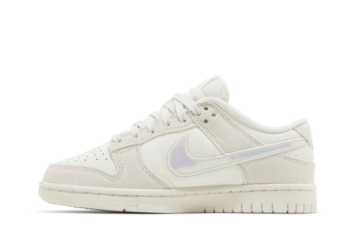 Nike Dunk Low Iridescent Swoosh Bege - 44SHOES