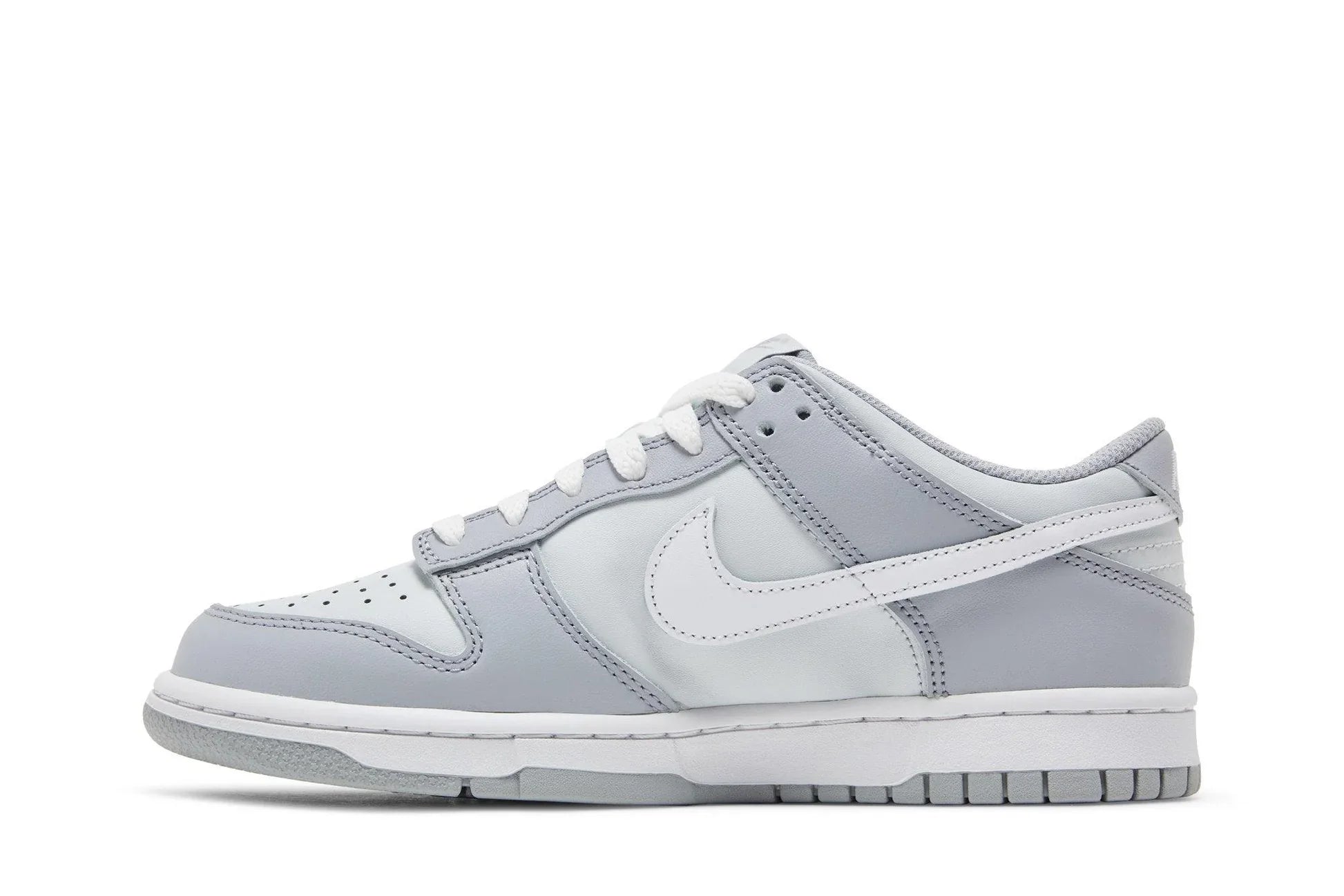 Nike Dunk Low GS Two Toned Grey Cinza - 44SHOES