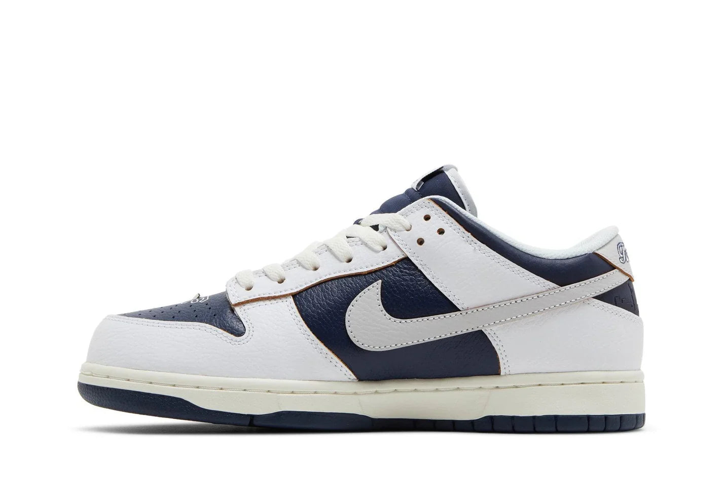 HUF x Nike SB Dunk Low New York Branco/Azul - 44SHOES