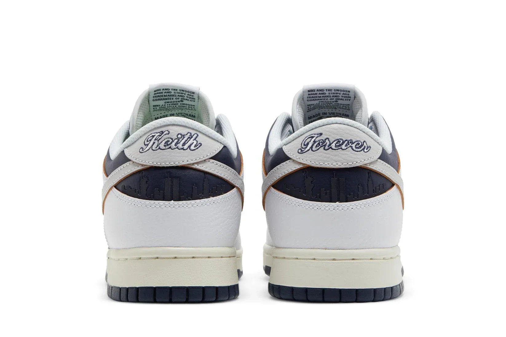 HUF x Nike SB Dunk Low New York Branco/Azul - 44SHOES