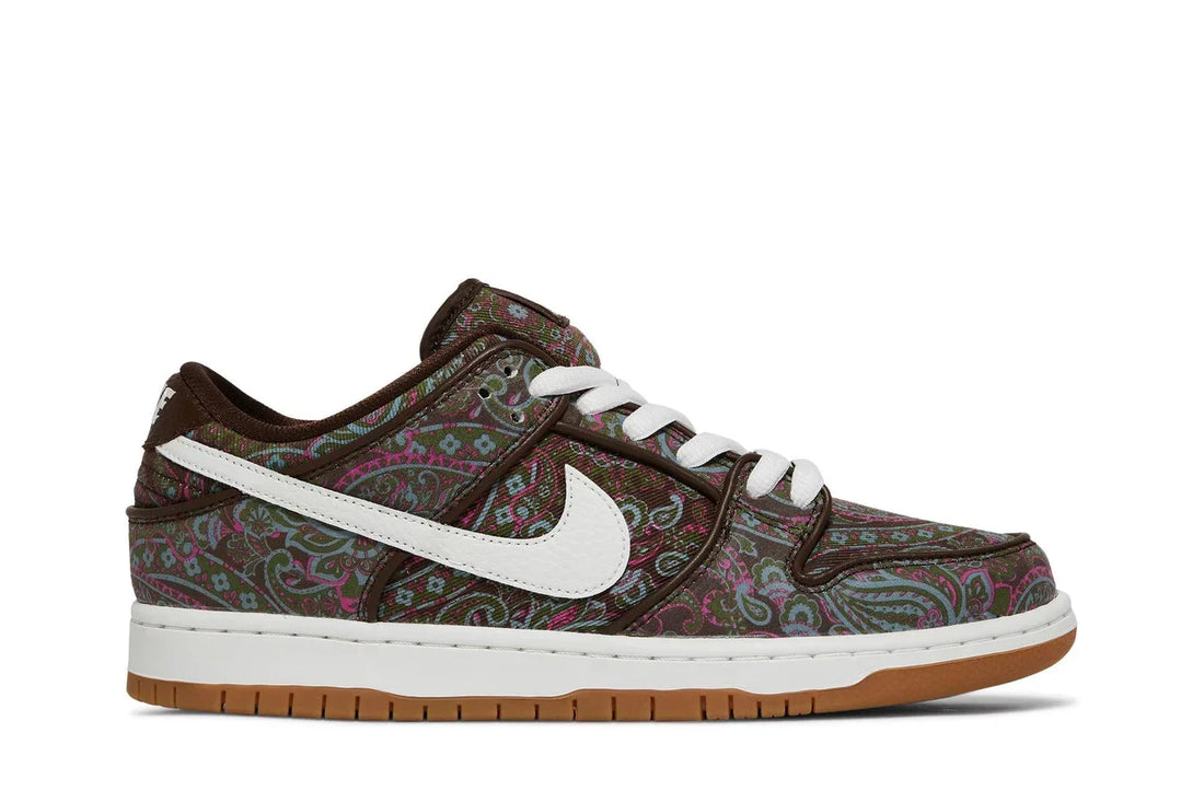 Nike SB Dunk Low PRM Paisley Brown Marrom - 44SHOES