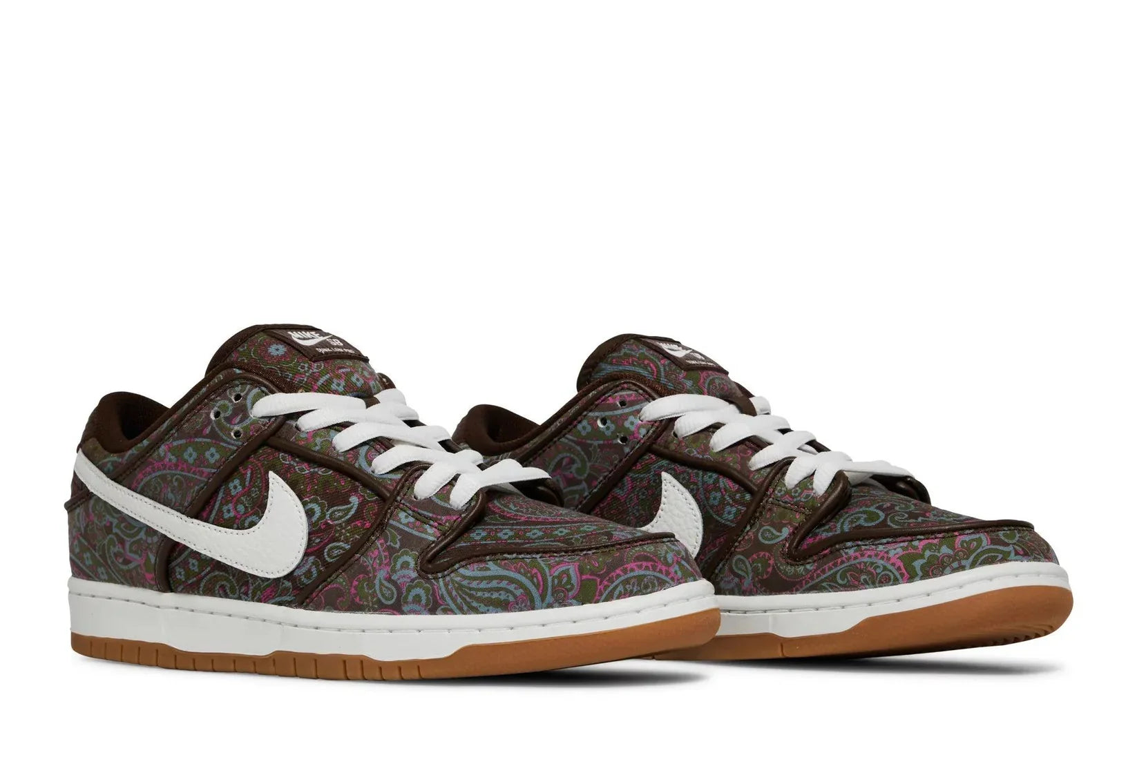 Nike SB Dunk Low PRM Paisley Brown Marrom - 44SHOES