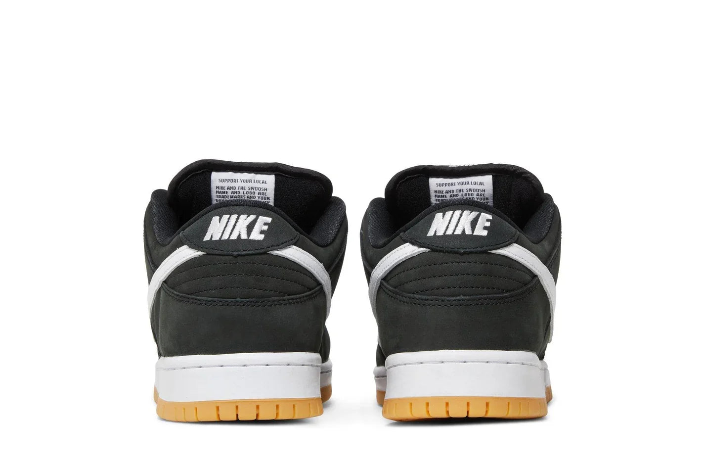 Nike SB Dunk Low Pro ISO Black Gum Preto - 44SHOES