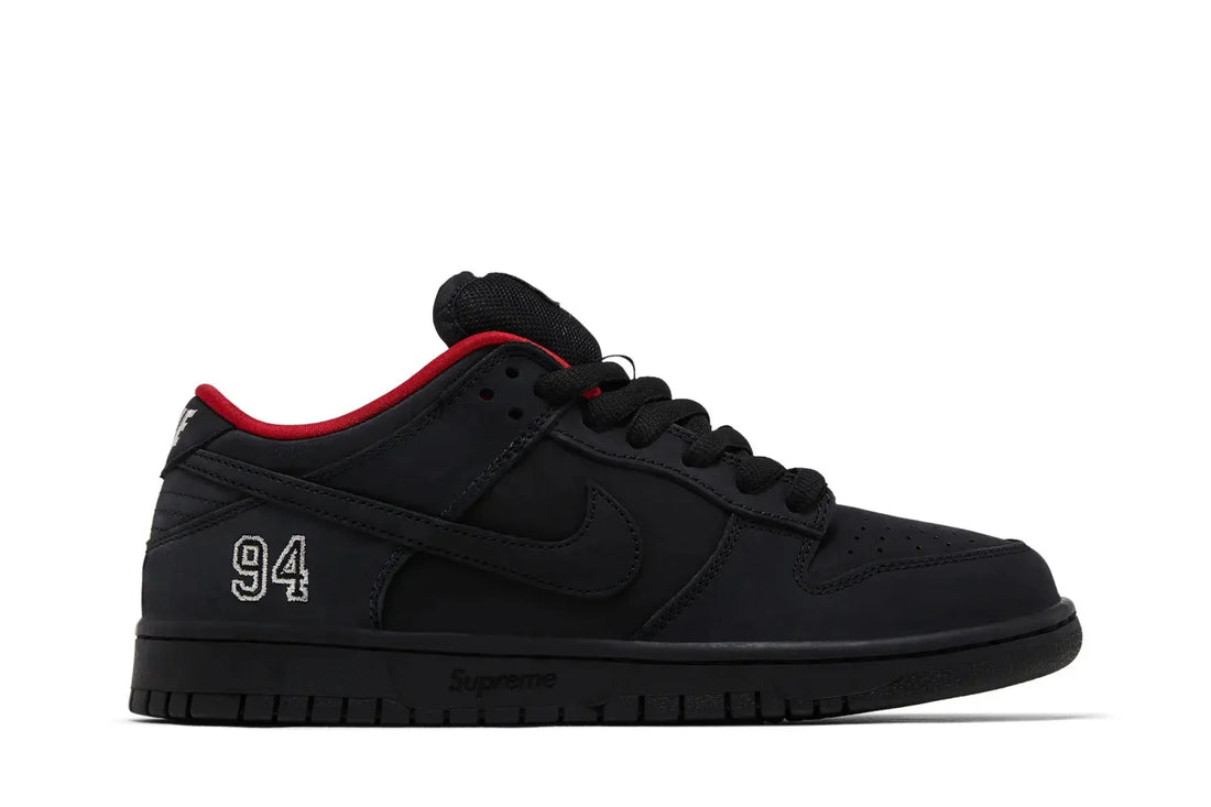 Nike SB Dunk Low Supreme 94 Black Preto - 44SHOES