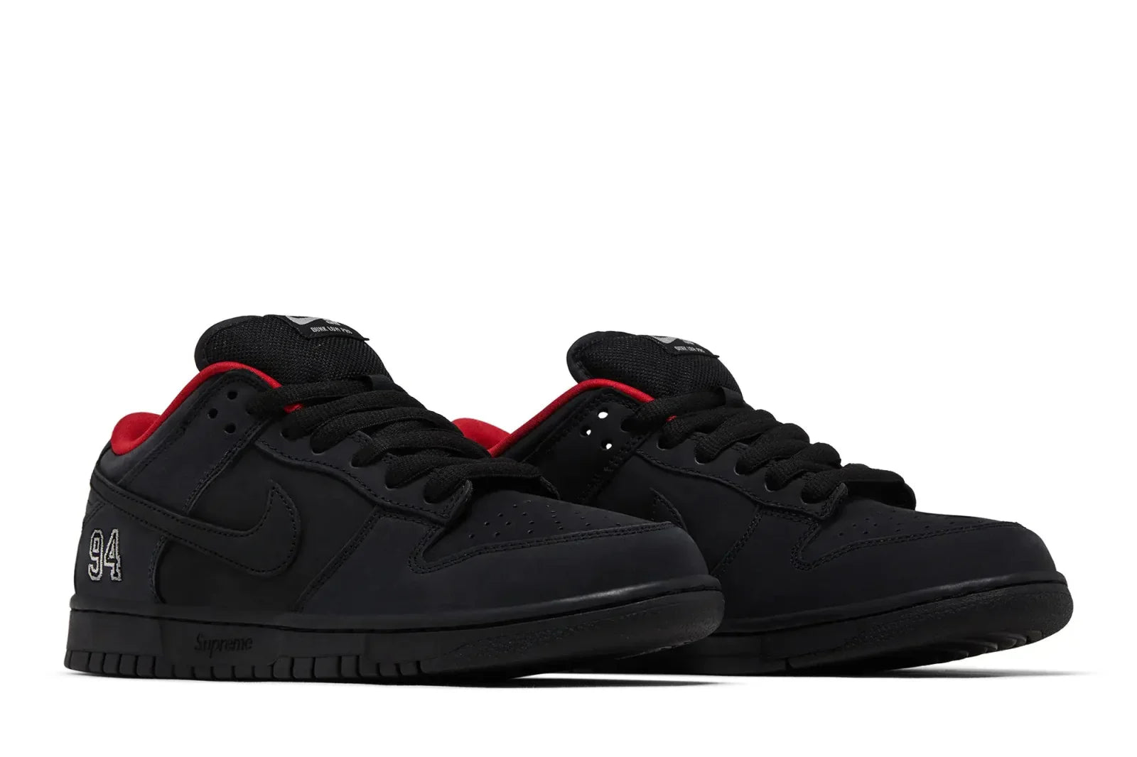 Nike SB Dunk Low Supreme 94 Black Preto - 44SHOES