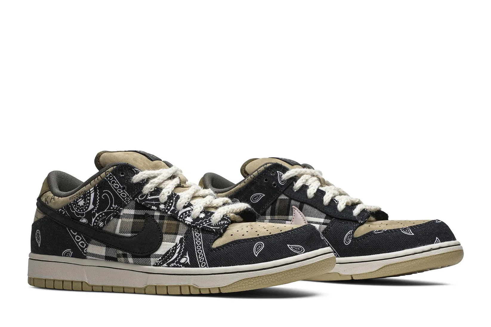 Travis Scott x Nike Dunk Low Cactus Jack Preto - 44SHOES