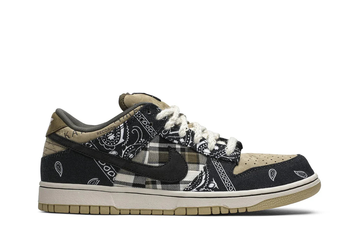 Travis Scott x Nike Dunk Low Cactus Jack Preto - 44SHOES