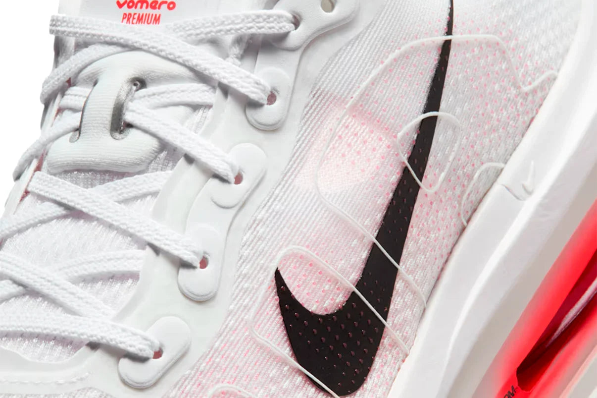 Nike Vomero Premium White Bright Crimson Branco - 44SHOES