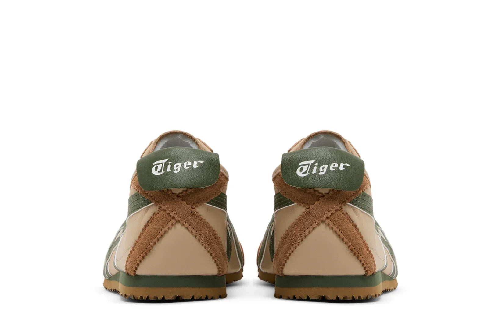 Onitsuka Tiger Mexico 66 Beige Grass Green Marrom - 44SHOES