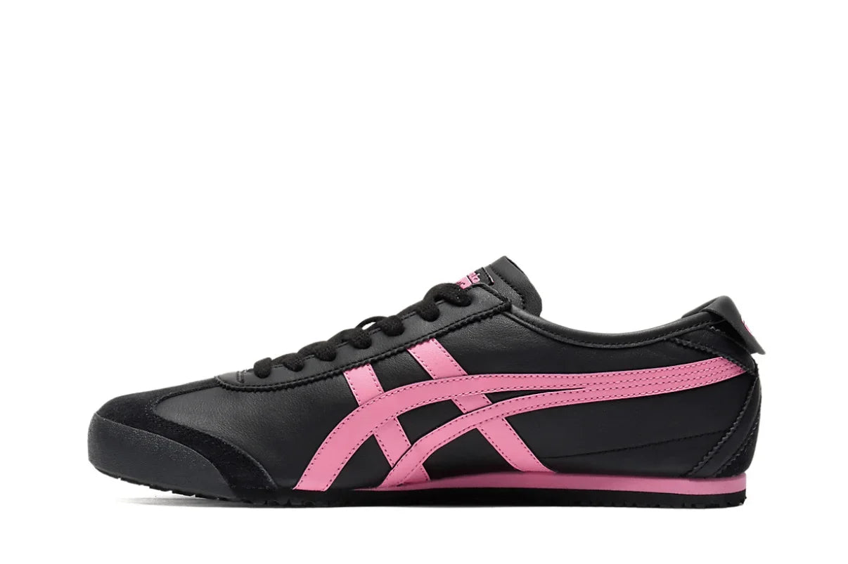 Onitsuka Tiger Mexico 66 Black/Dragon Fruit Preto - 44SHOES