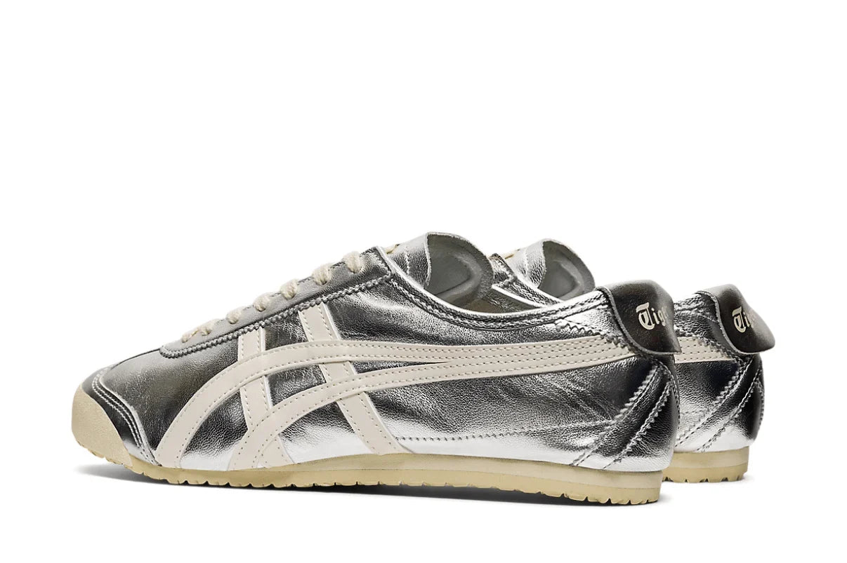 Onitsuka Tiger Mexico 66 Chrome Silver Prata - 44SHOES