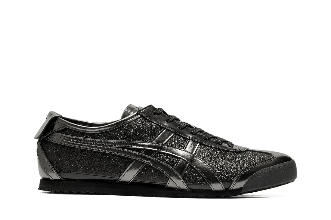 Onitsuka Tiger Mexico 66 Glitter Pack Black Gunmetal Preto - 44SHOES
