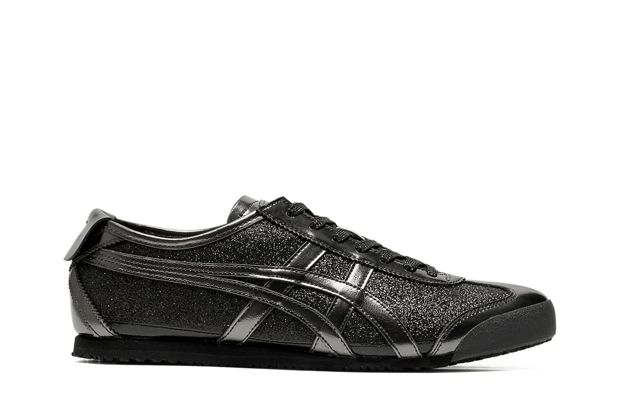 Onitsuka Tiger Mexico 66 Glitter Pack Black Gunmetal Preto - 44SHOES