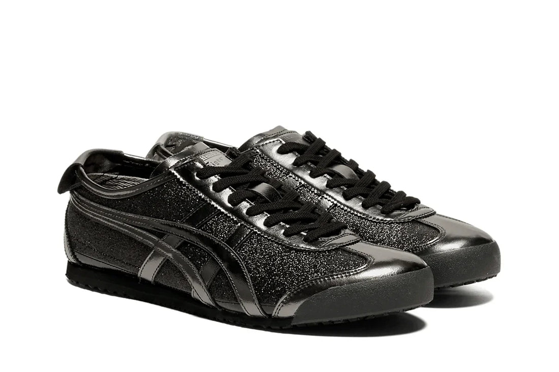 Onitsuka Tiger Mexico 66 Glitter Pack Black Gunmetal Preto - 44SHOES
