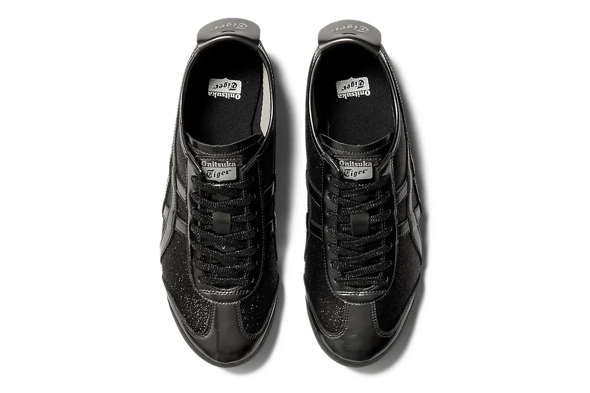 Onitsuka Tiger Mexico 66 Glitter Pack Black Gunmetal Preto - 44SHOES