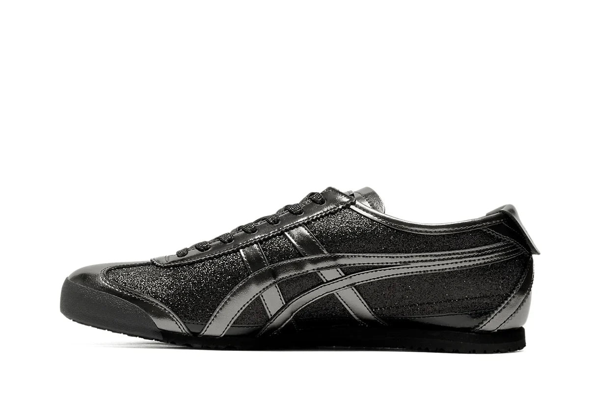 Onitsuka Tiger Mexico 66 Glitter Pack Black Gunmetal Preto - 44SHOES