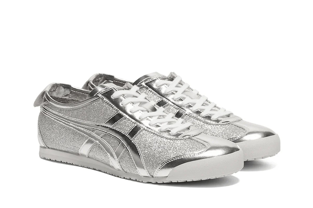 Onitsuka Tiger Mexico 66 Glitter Pack Pure Silver Prateado - 44SHOES