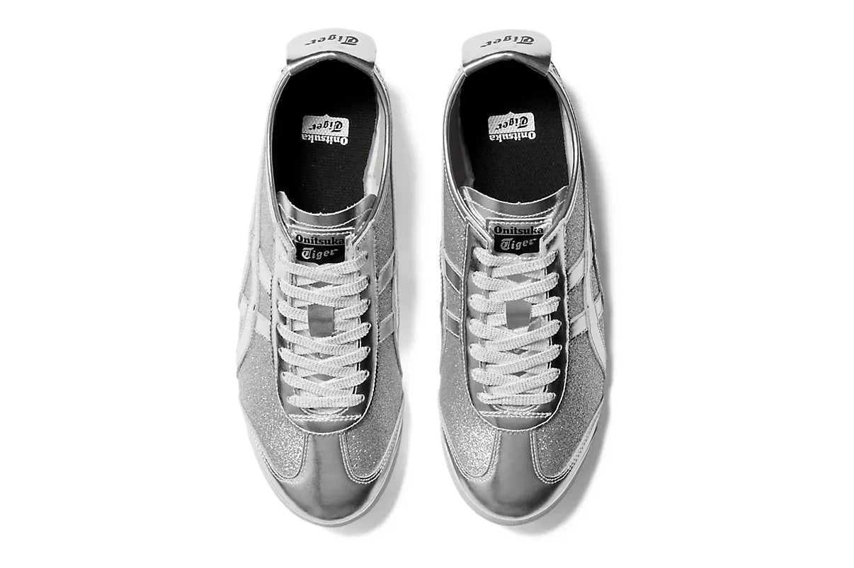 Onitsuka Tiger Mexico 66 Glitter Pack Pure Silver Prateado - 44SHOES