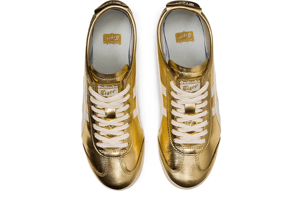 Onitsuka Tiger Mexico 66 Gold White Dourado - 44SHOES