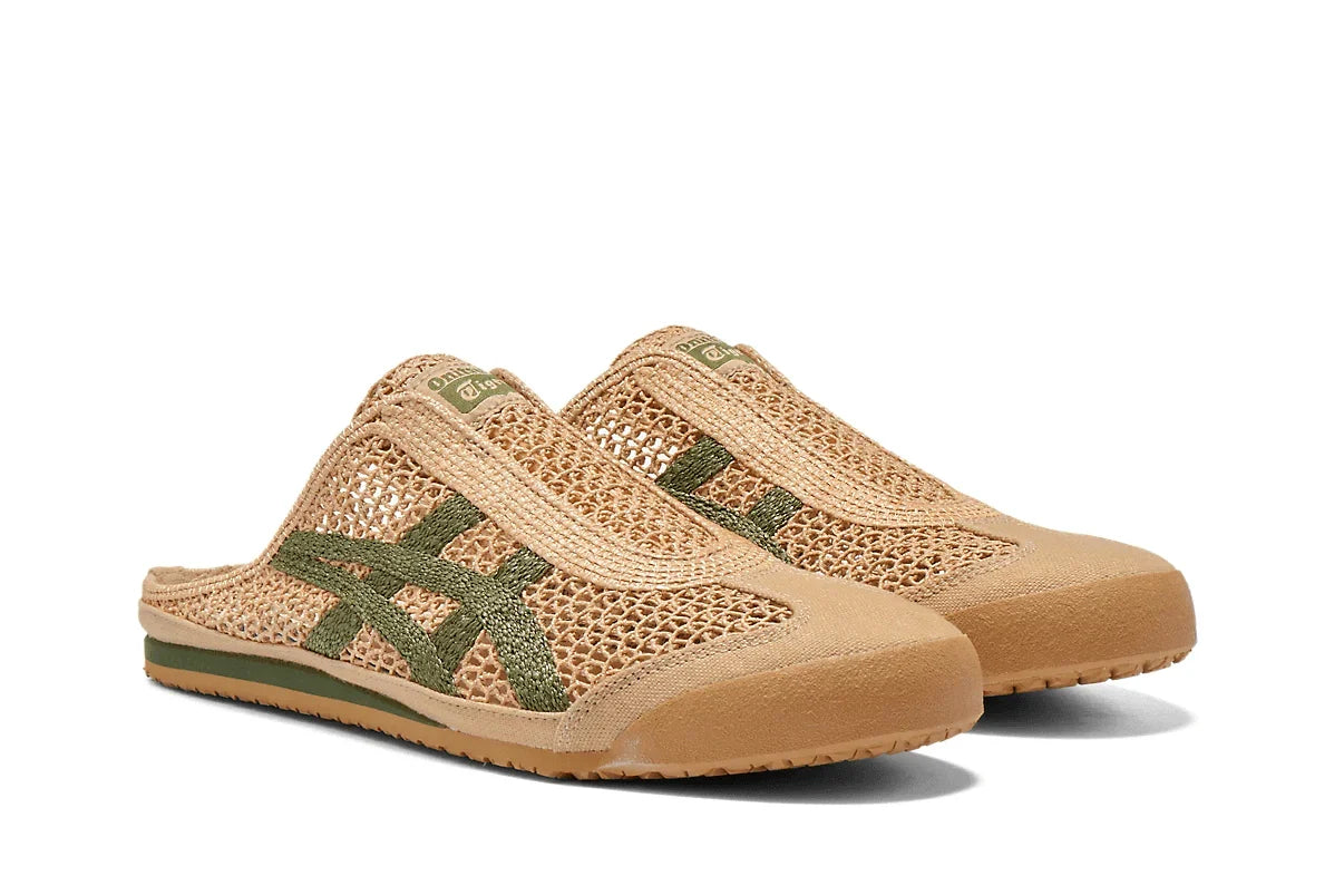 Onitsuka Tiger Mexico 66 Sabot Beige Green Bege - 44SHOES
