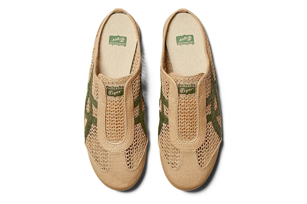 Onitsuka Tiger Mexico 66 Sabot Beige Green Bege - 44SHOES