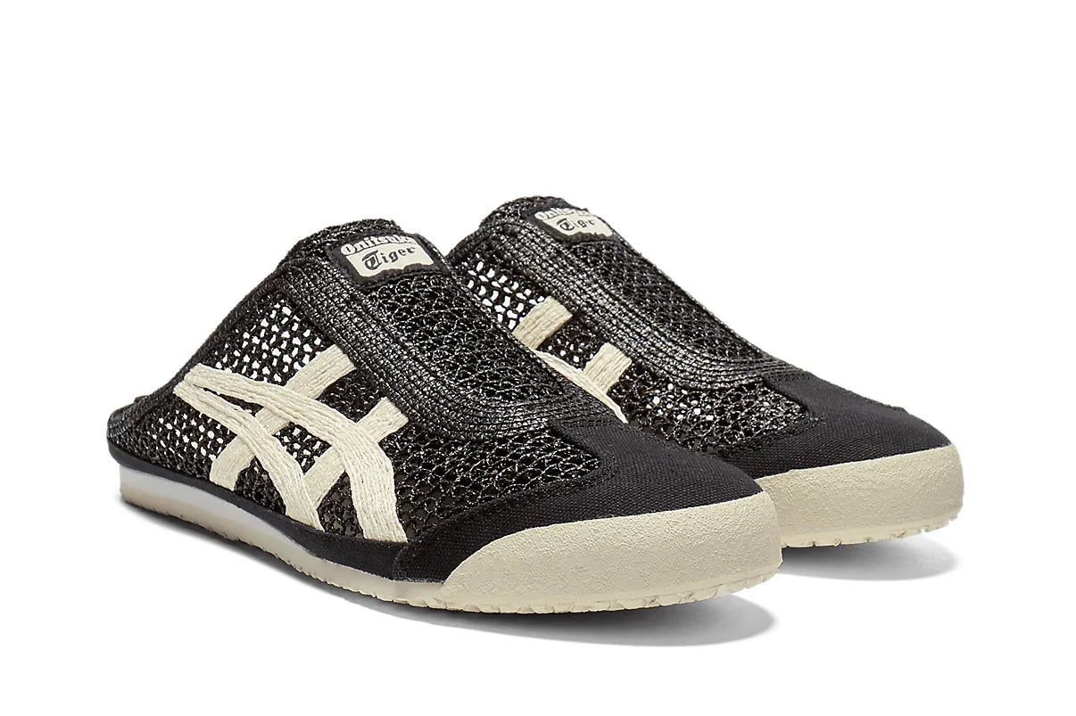 Onitsuka Tiger Mexico 66 Sabot Black Cream Preto - 44SHOES
