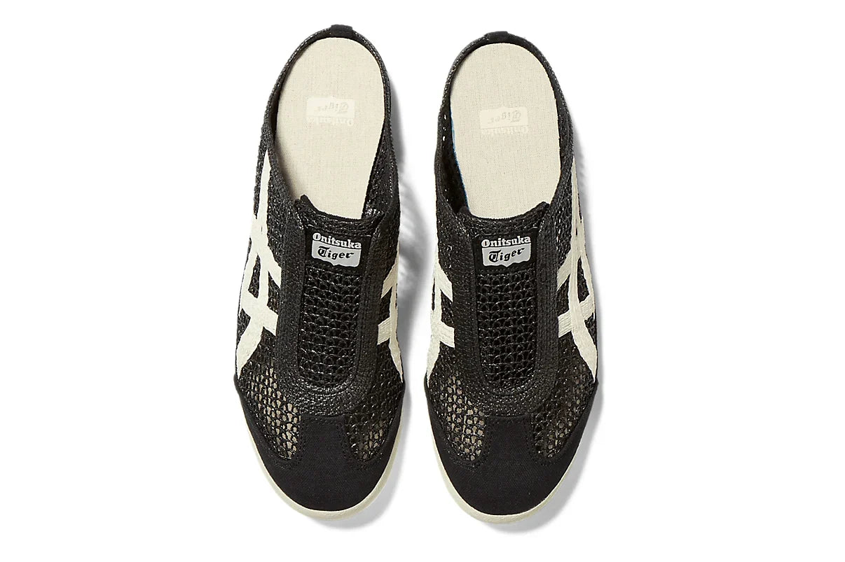 Onitsuka Tiger Mexico 66 Sabot Black Cream Preto - 44SHOES