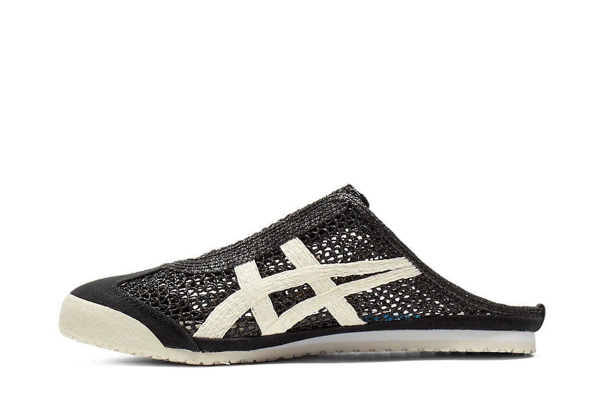 Onitsuka Tiger Mexico 66 Sabot Black Cream Preto - 44SHOES