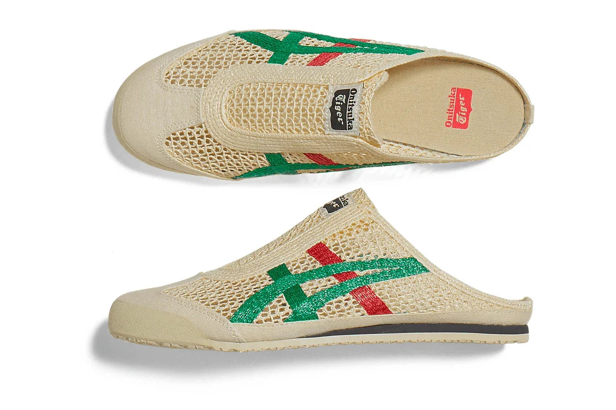 Onitsuka Tiger Mexico 66 Sabot Cream Kale Bege - 44SHOES