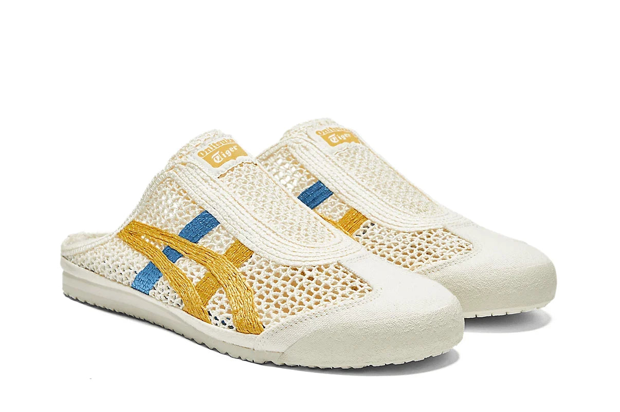Onitsuka Tiger Mexico 66 Sabot Cream Mustard Bege - 44SHOES