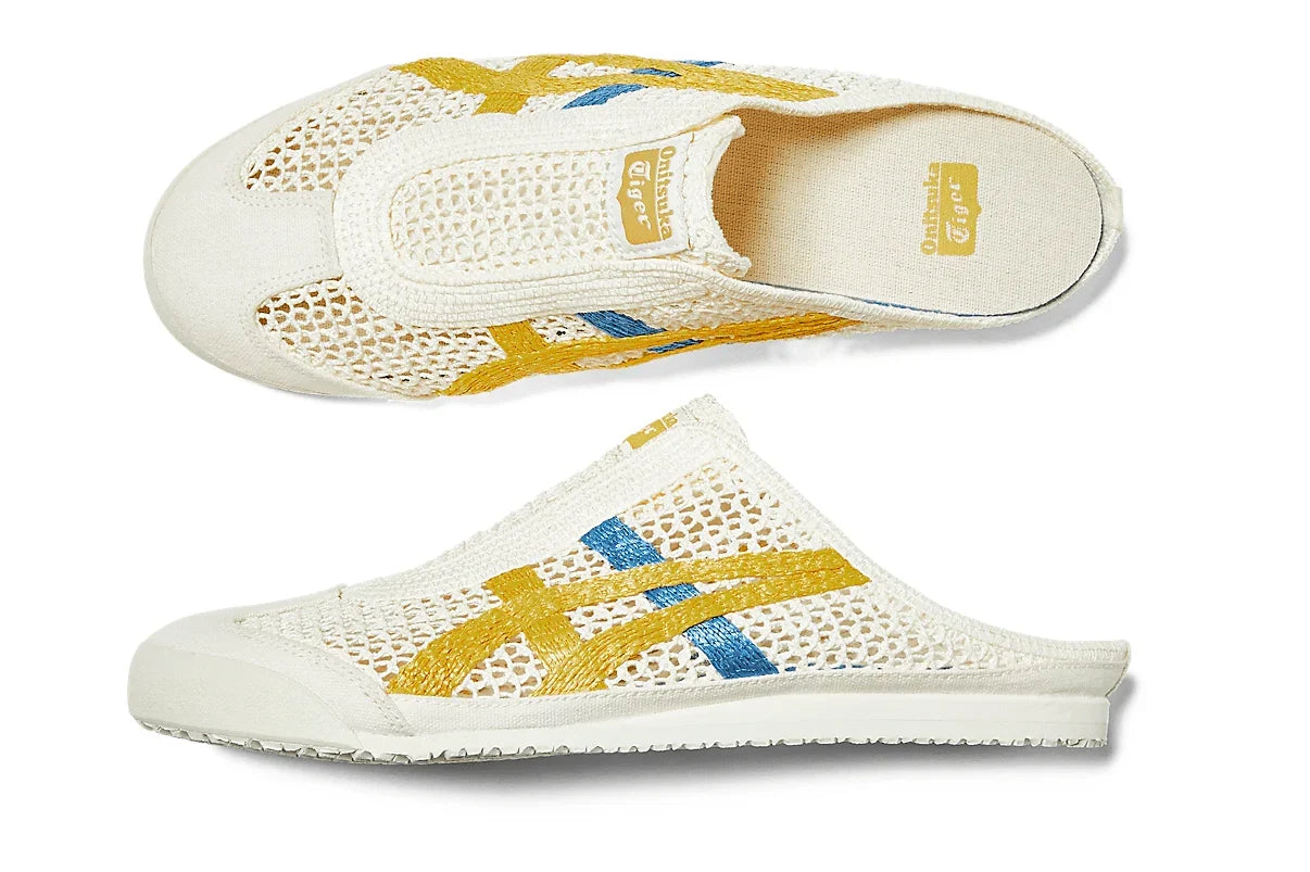 Onitsuka Tiger Mexico 66 Sabot Cream Mustard Bege - 44SHOES