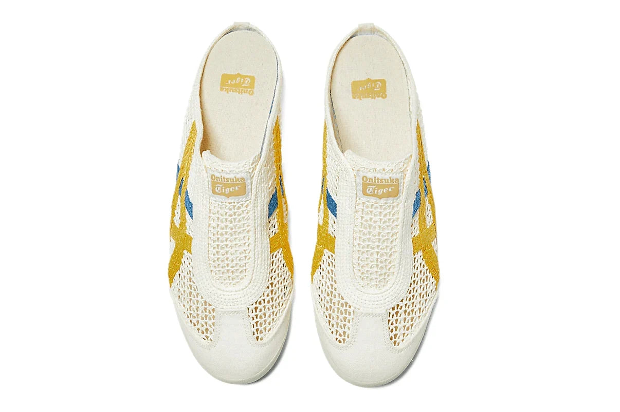 Onitsuka Tiger Mexico 66 Sabot Cream Mustard Bege - 44SHOES