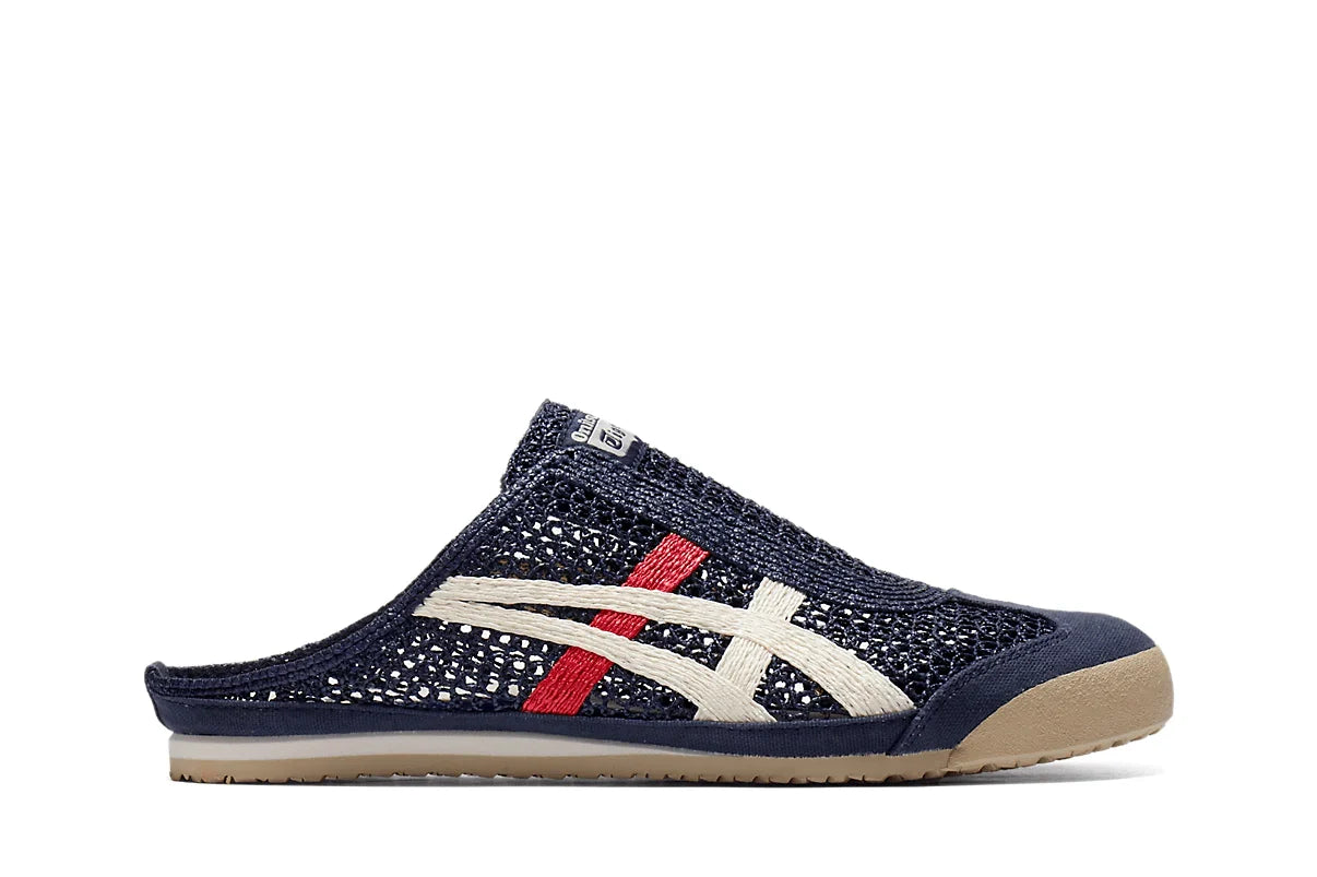 Onitsuka Tiger Mexico 66 Sabot Iron Navy Cream Azul - 44SHOES