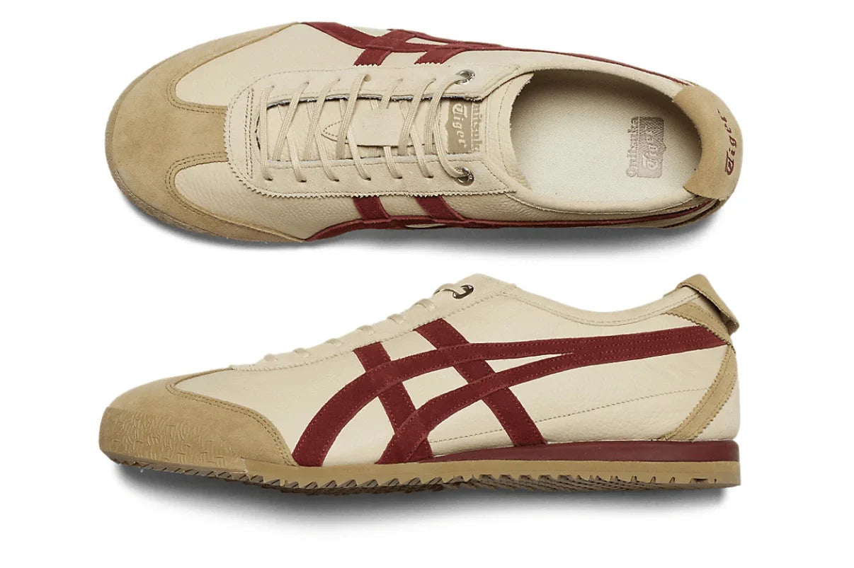 Onitsuka Tiger Mexico 66 SD Beige Beet Juice Bege - 44SHOES