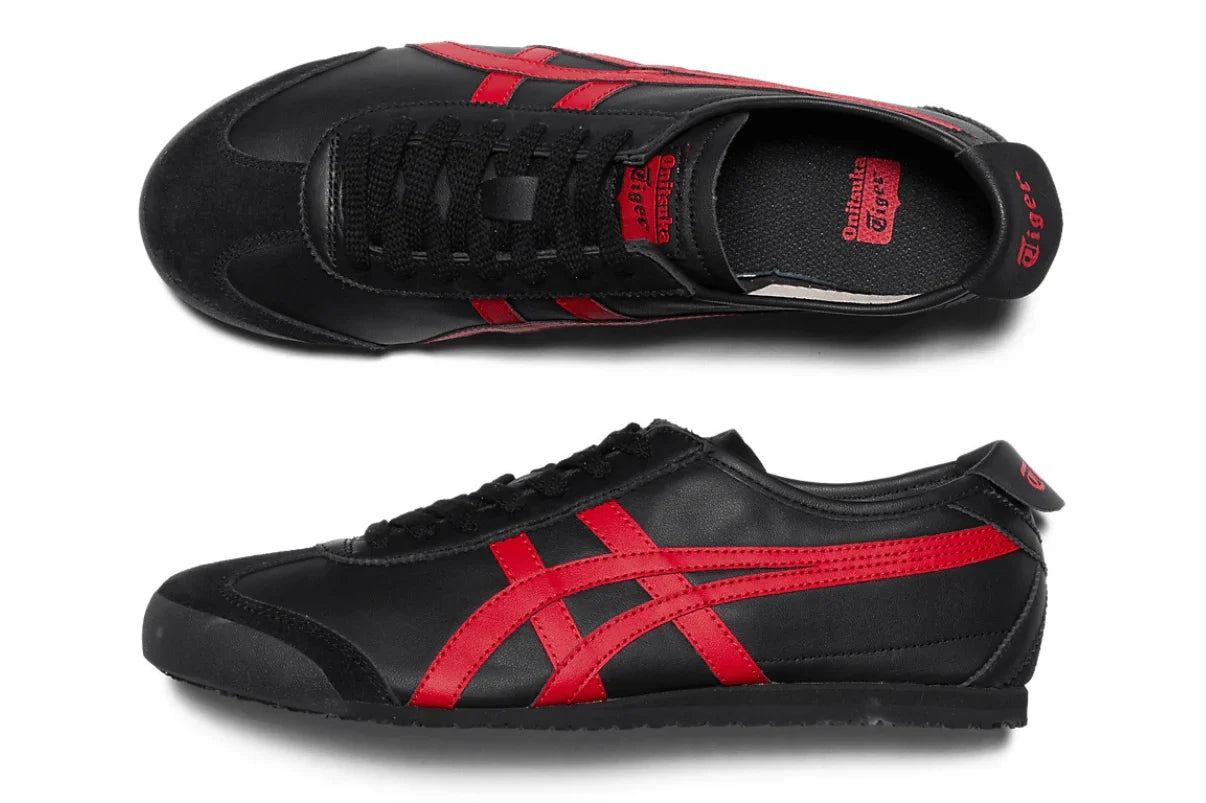 Onitsuka Tiger Mexico 66 SD Black Classic Red Preto - 44SHOES