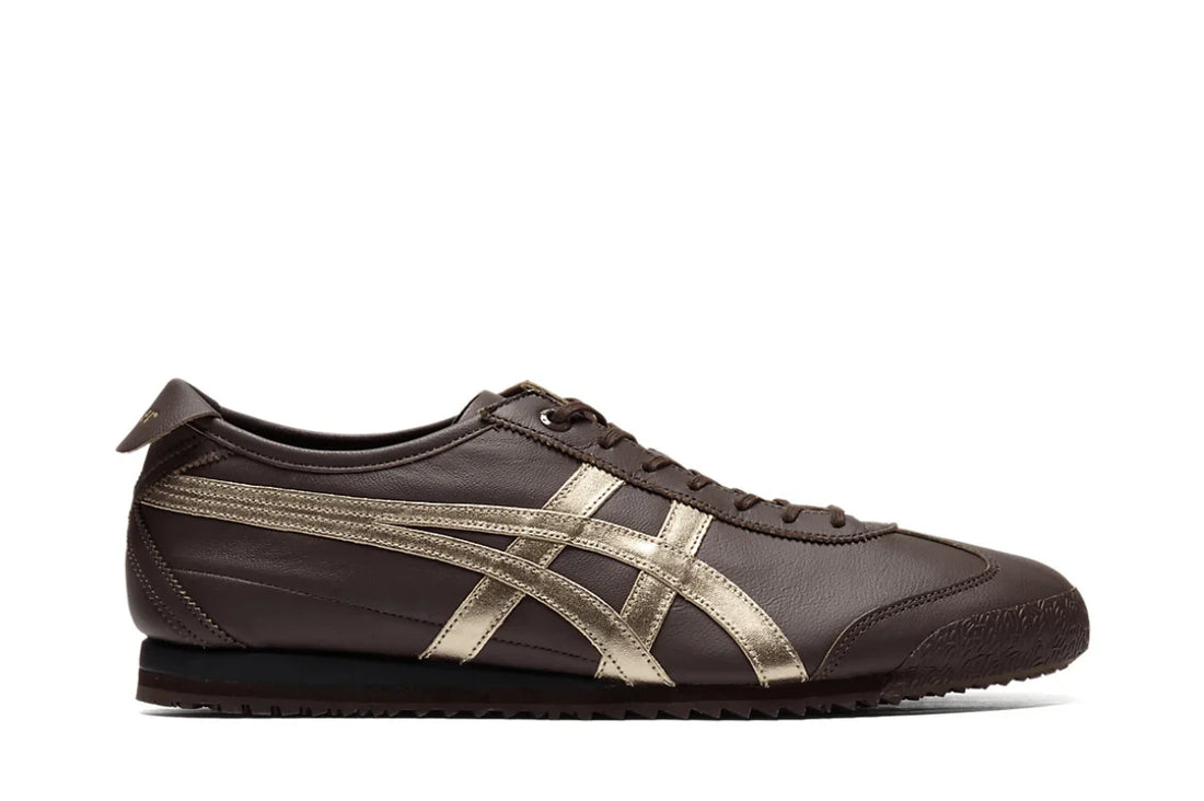 Onitsuka Tiger Mexico 66 SD Licorice Brown Champagne Marrom - 44SHOES