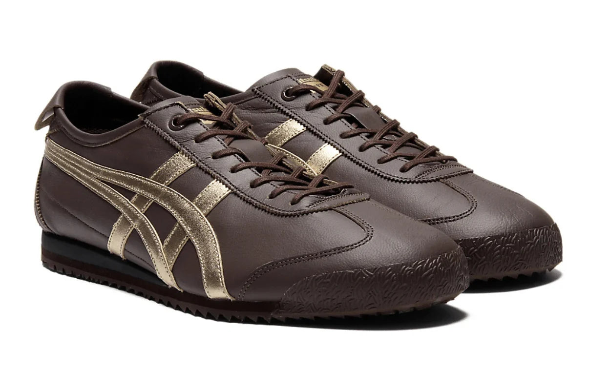 Onitsuka Tiger Mexico 66 SD Licorice Brown Champagne Marrom - 44SHOES