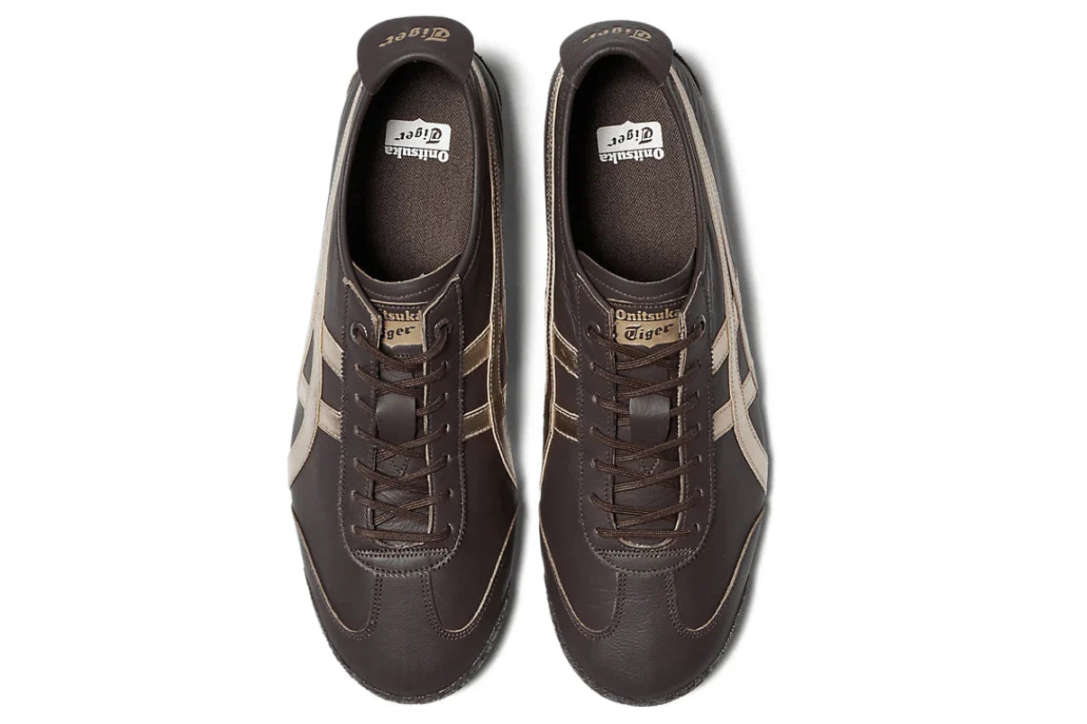 Onitsuka Tiger Mexico 66 SD Licorice Brown Champagne Marrom - 44SHOES
