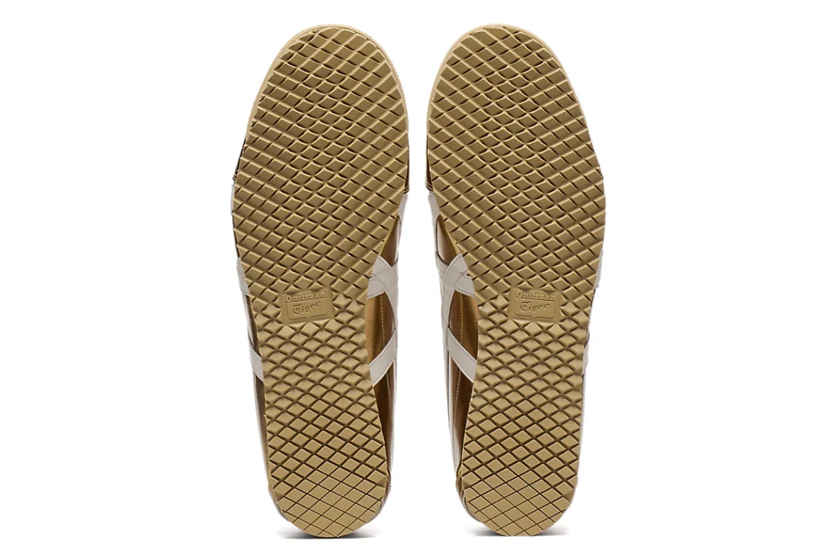 Onitsuka Tiger Mexico 66 SD Metallic Series Desert Camp Cream Dourado - 44SHOES