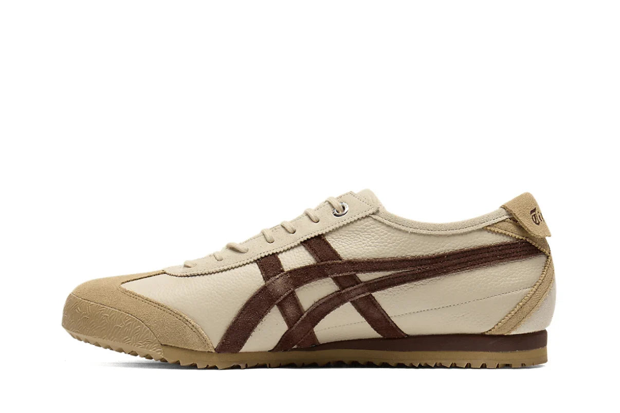 Onitsuka Tiger Mexico 66 SD Vin Putt Dark Brown Bege - 44SHOES