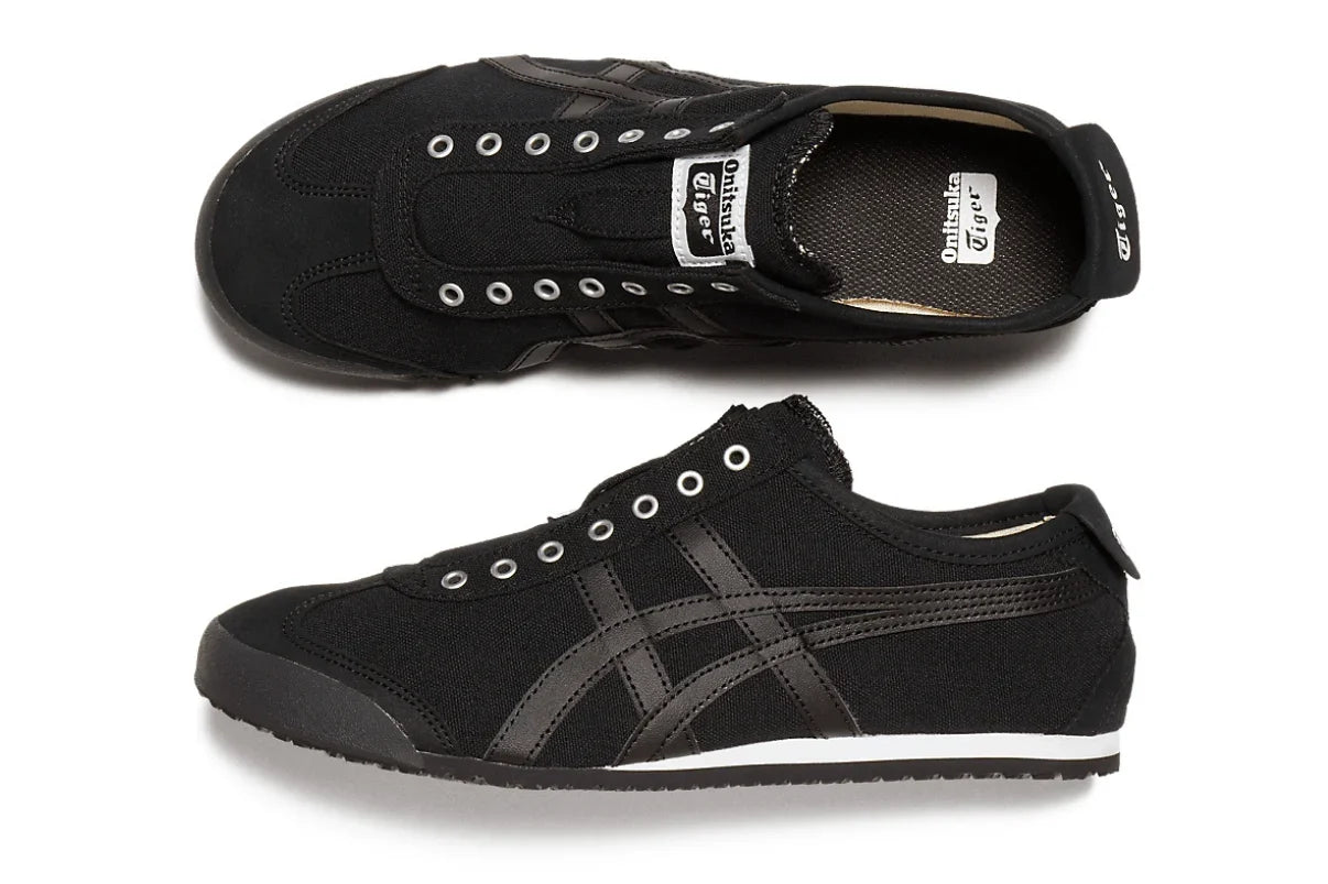 Onitsuka Tiger Mexico 66 Slip-On Black Preto - 44SHOES