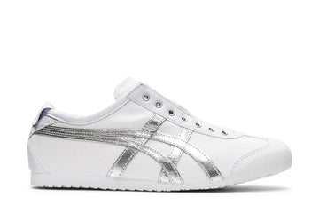 Onitsuka Tiger Mexico 66 Slip-On White Pure Silver Prateado - 44SHOES