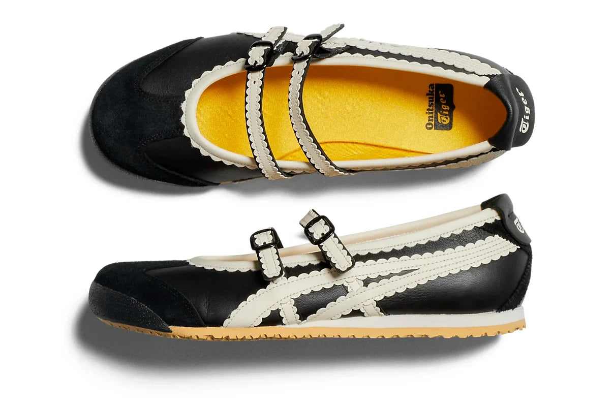 Onitsuka Tiger Mexico 66 TGRS Black/Cream Preto - 44SHOES